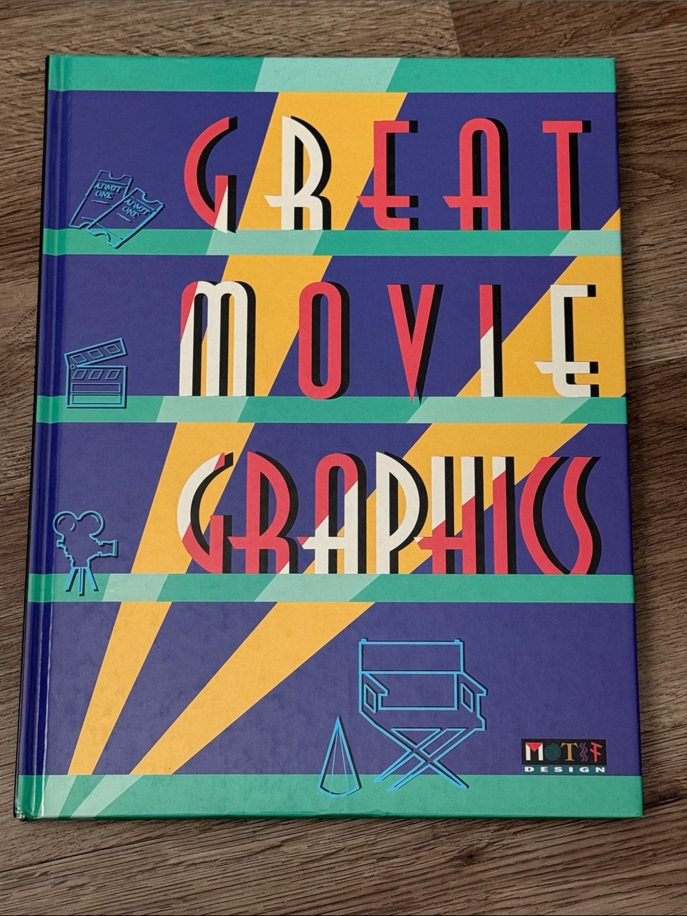 Great Movie Graphics Vintage Hardcover Book (1995 Vintage Desi